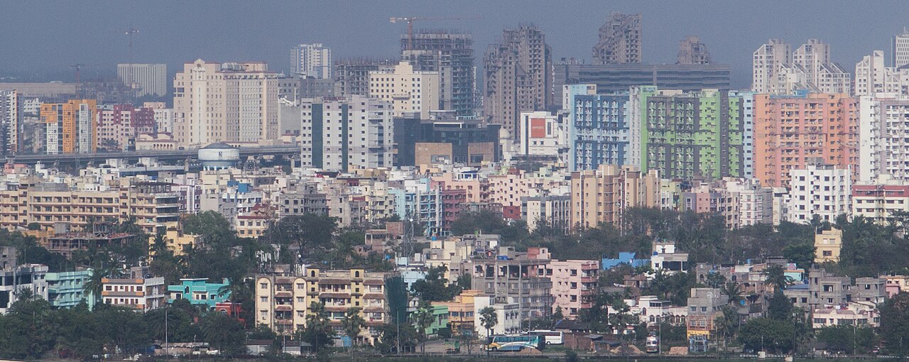 New Town, Kolkata skyline
